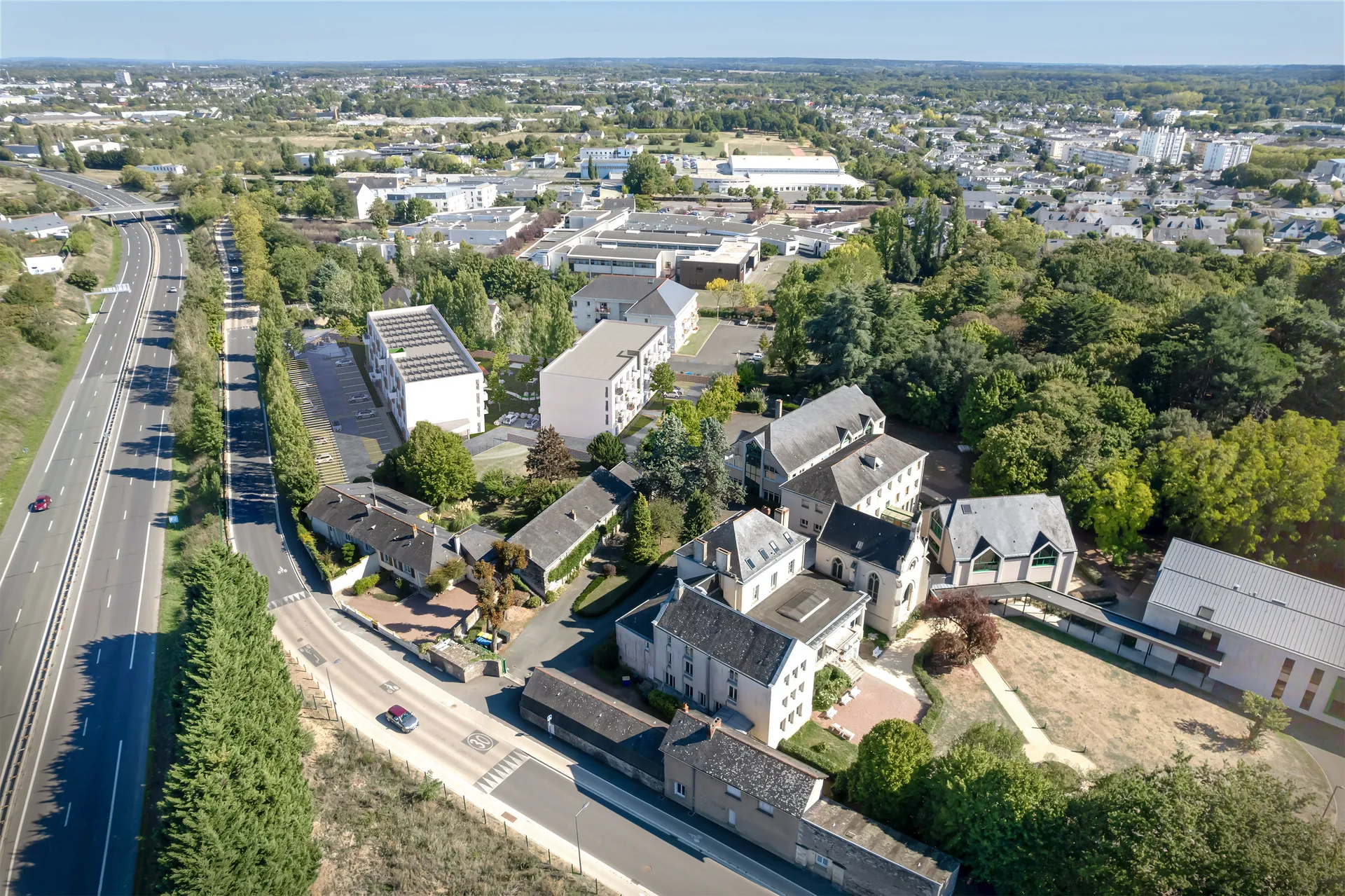 Les-Ponts-de-Cé, un emplacement stratégique